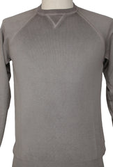 Svevo Parma Light Brown Cotton Crewneck Sweater - (SV1012224) - Parent