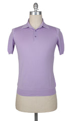 Svevo Parma Lavender Purple Solid Cotton Polo - Medium/50 - (SV13236)