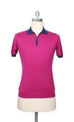 Svevo Parma Pink Solid Cotton Polo - Large/52 - (SV114236)