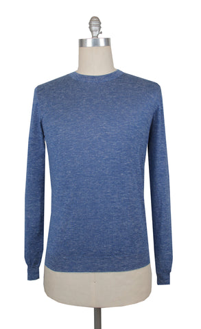 Svevo Parma Blue Crewneck Sweater