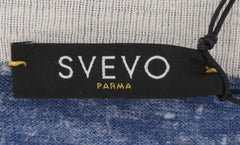 $925 Svevo Parma Blue Silk Blend Crewneck Sweater - (SV215254) - Parent