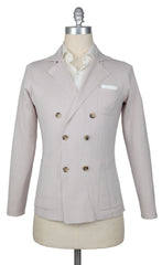 Svevo Parma Beige Wool Solid Resort Jacket - L US/52 EU - (SV1012202220)