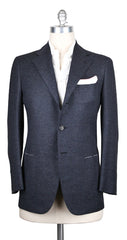 Cesare Attolini Blue Houndstooth Sportcoat 40/50