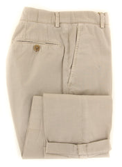 Brunello Cucinelli Beige Solid Pants - Slim - 38/54 - (BCL005YM78WC166)