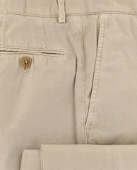 Brunello Cucinelli Beige Solid Pants - Slim - (BCL005YM78WC166) - Parent