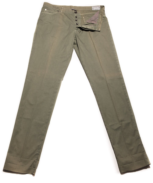 Brunello Cucinelli Green Pants - Parent