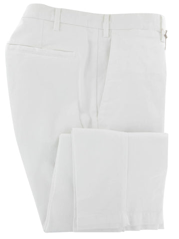 Barba Napoli White Pants