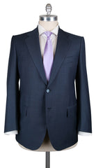 Cesare Attolini Blue Super 150's Suit - 45/55 - (K20PUB3A10WA72B21C4)