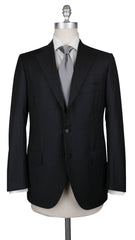 Cesare Attolini Charcoal Gray Super 150's Wool Striped Suit - 44/54 (334)