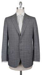 Cesare Attolini Gray Wool Plaid Suit - 40/50 - (335)