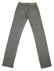 Cesare Attolini Green Wash Pants - Slim - (CAC5P5781440) - Parent