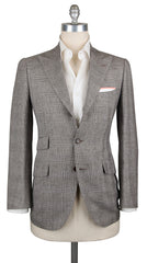 Cesare Attolini Brown Plaid Sportcoat - 38/48 - (GUF319S10MA54M31)