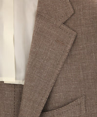 Cesare Attolini Brown Solid Sportcoat - (CA351276317) - Parent