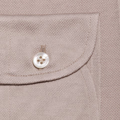 Cesare Attolini Light Brown Cotton Shirt - Slim - (CA1130225) - Parent