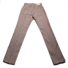 $695 Cesare Attolini Light Brown Solid Jeans - Slim - (CA522243) - Parent