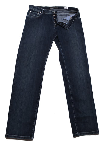 Cesare Attolini Denim Blue Jeans - Slim