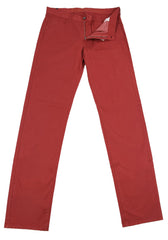 Canali Red Solid Pants - Slim - 42/58 - (915009090693)