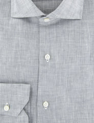 Fiori Di Lusso Gray Melange Shirt - Slim - (FL-I-LP3EDOT) - Parent