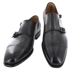 Fiori Di Lusso Gray Shoes - Monk Straps - 6/5 - (LONDONGRY)