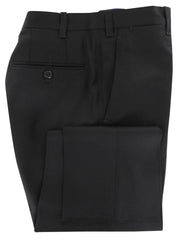 Fiori Di Lusso Dark Charcoal Gray Solid Wool Pants - X Slim - (575) - Parent