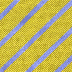 Finamore Napoli Yellow with Purple Stripes Tie - 3.5" Wide