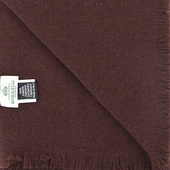 New $450 Luigi Borrelli Brown Long Scarf