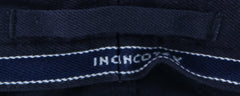 Incotex Midnight Navy Blue Solid Pants - Slim - (JOYC40338825) - Parent