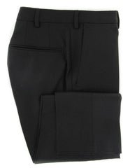 Incotex Black Solid Wool Pants - Slim - 36/52 - (888)