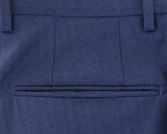 Incotex Blue Striped Wool Pants - Slim - (DB) - Parent