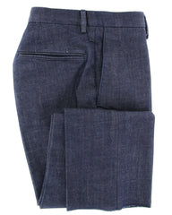 Incotex Dark Blue Melange Denim Pants - Slim - 34/50 - (B5)