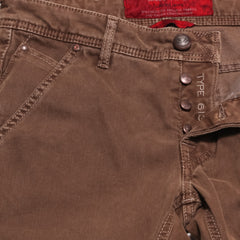 Jacob Cohën Brown Solid Jeans - Slim - (1220) - Parent