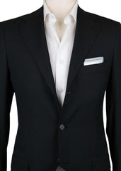 Kiton Black Wool Solid Sportcoat - (UGB37529048L) - Parent