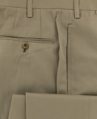 Kiton Beige Solid Pants - Slim - (KT272408L7D) - Parent