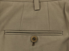 Kiton Beige Solid Pants - Slim - (KT272408L7D) - Parent