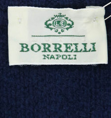 Luigi Borrelli Navy Blue Sweater - Size M (US) / 50 (EU) - (08MG13800317)