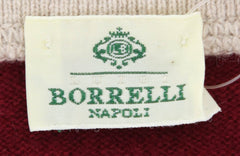 Luigi Borrelli Burgundy Red Sweater - X Large/54 - (12MG13300315)