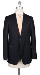 Luigi Borrelli Midnight Navy Solid Suit - 38/48 - (LB117176)