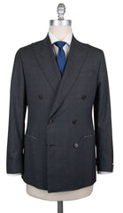 Luigi Borrelli Dark Gray Wool Solid Suit - 40/50 - (LB201970R8)