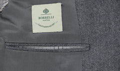 Luigi Borrelli Gray Wool Solid Suit - (LBC135731R7) - Parent