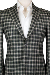 Luigi Borrelli Green Check Sportcoat -  38/48 - (B32281213R8)