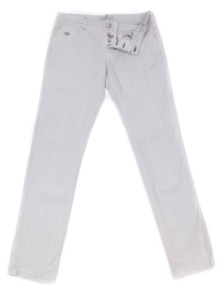 Luigi Borrelli Light Gray Pants - Super Slim - 35/51 - (CAR4051550)