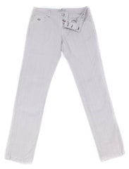 Luigi Borrelli Light Gray Pants - Super Slim - 35/51 - (CAR4051550)