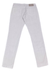 Luigi Borrelli Light Gray Pants - Super Slim - 35/51 - (CAR4051550)