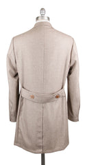 Luigi Borrelli Brown Cashmere Coat - (LBCOAT131860) - Parent