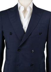 Luigi Borrelli Navy Blue Wool Sportcoat -  42/52 - (DP3000209SM)