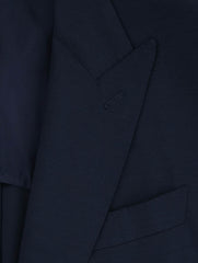 Luigi Borrelli Navy Blue Wool Sportcoat -  42/52 - (DP3000209SM)