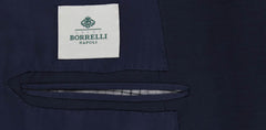 Luigi Borrelli Navy Blue Wool Sportcoat -  42/52 - (DP3000209SM)