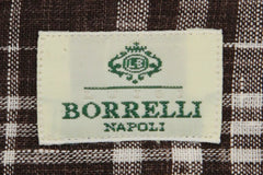 Luigi Borrelli Dark Brown Shirt - Extra Slim - (L1221172) - Parent