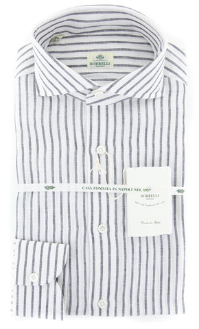 Borrelli White Shirt - Extra Slim