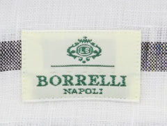 Luigi Borrelli Gray Striped Shirt - Extra Slim - (90LB936) - Parent